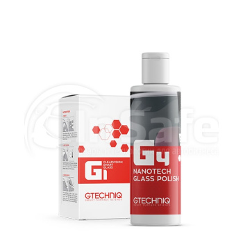 Комплект антидождь для стёкол и очиститель GTechniq G1 ClearVision Smart Glass 15ml и G4 100ml