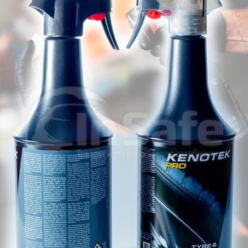 Чернение резины и пластика Kenotek Tyre and Plastic Gloss 1 л