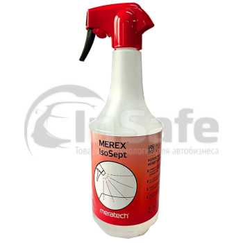 Дезинфектор антисептик для салона автомобиля и других поверхностей Meratech Merex Isosept 1 л