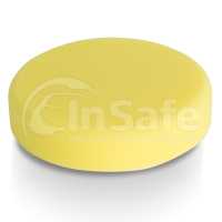 Полировальный круг полу-твердый SCHLEIFSCHWAMM GELB, MITTELHARD, 160х30мм, 999044