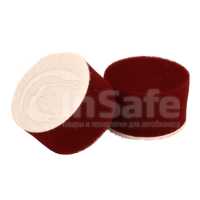 Круг для полировки жесткий бордовый 30х30 мм, Au-PR030, AuTech