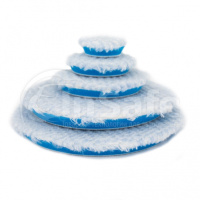 Шерстяной полировальный круг Rupes 9.BW40H голубой 30/45мм