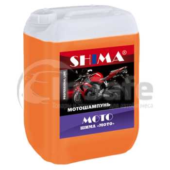 Шампунь с воском для ручной мойки автомобиля Moto, Мото, 20 л, Shima