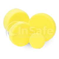 Полировальный круг полу-твердый SCHLEIFSCHWAMM GELB, MITTELHARD,210х30мм, 999315