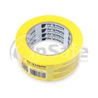 Маскирующая лента влаго\термостойкая AuTech 50мм x 50м 120 градусов, жёлтая, Au-8250Y