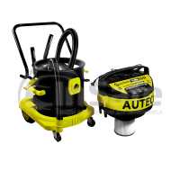 Промышленный пылеводосос трёхтурбинный для сухой и влажной уборки,3300 Вт., 60л. Au-016033P,AuTech