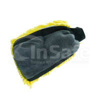 Рукавица из микрофибры 3D двусторонняя Chenille 2 sided Microfiber Wash Mitt Glove G-02Y
