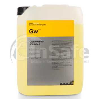 Шампунь для мойки авто Glanzwachsshampoo, 10кг, 46010, Koch Chemie