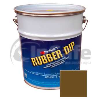 Жидкая резина коричневая, 5л, 10116-5 Brown, Rubber Dip