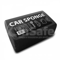 Губка прямоугольная черная GRASS 190х110х55 мм, IT-0581, DETAIL