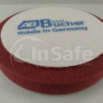Поролоновый полировальный круг Adolf Bucher 011214.DE универсальный бордовый 150 х 30 мм