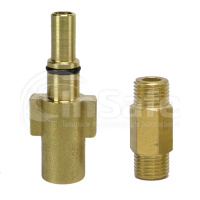 Адаптер для АВД, Bosch , бытовых, MaxShine 1/4 внутр + переходник 1/4 внеш-1/4 внеш FC-02