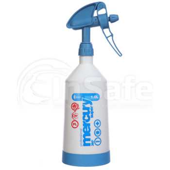 Опрыскиватель Kwazar MERKURY PRO+360 голубой объем 1л ручной WTM.1430
