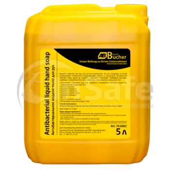 Жидкое антибактериальное мыло для рук Adolf Bucher 70.6002 5 л