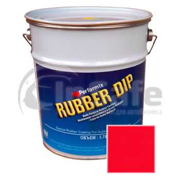 Жидкая резина ярко красная, 5л, 10121-5 Fluorescent Red, Rubber Dip