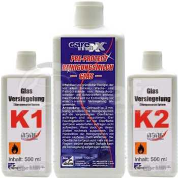 Антидождь набор AutoProtec 21187 K1 K2 с очистителем