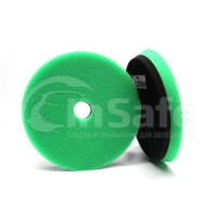 Режущий полировальный круг поролоновый MaxShine 2071148G жесткий зеленый 125-148/20мм