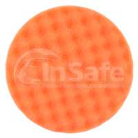 Поролоновый полировальный круг Mirka 7993608521 оранжевый рельефный 85 мм