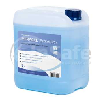 Жидкий кожный антисептик Meratech Meragel Septospray на основе изопропила 5 л