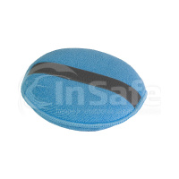 Mikrofaser Applikator - Круглый микрофибровый аппликатор, синий, 13 см, SFRU10440, servFaces