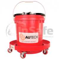 Подставка под ведро красная, 3 диаметра, Au-8466Y, AuTech