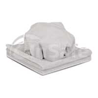 Микрофибровая салфетка для полировки 40х40 см, 360 гр, 2 шт., Au-348, Autech