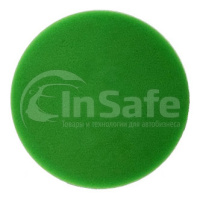 Поролоновый полировальный круг 3D K-255GR режущий зеленый 140 мм