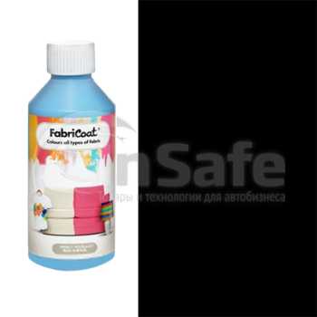 Краска для ткани FabriCoat Black LC, 5 л, 02.01.007.5000.02, LeTech