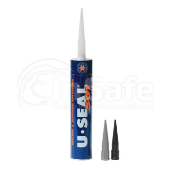 Клей-герметик для швов U-seal 501 черный полиуретановый 310мл