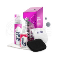 Q²M LeatherSet Natural - Набор для деликатного ухода за кожей, 200 мл, GYQ274, Gyeon